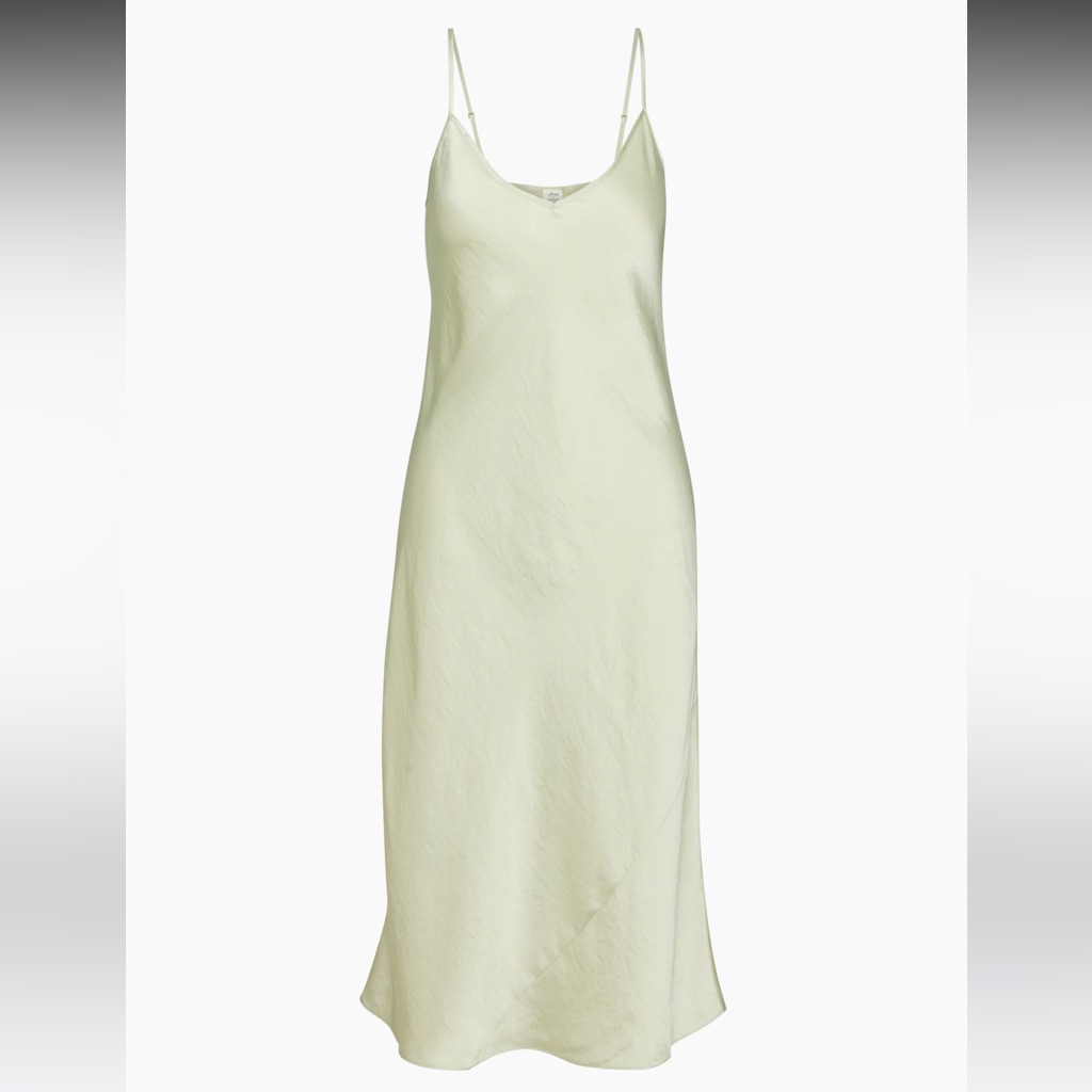Wilfred Only Slip Satin Midi Dress